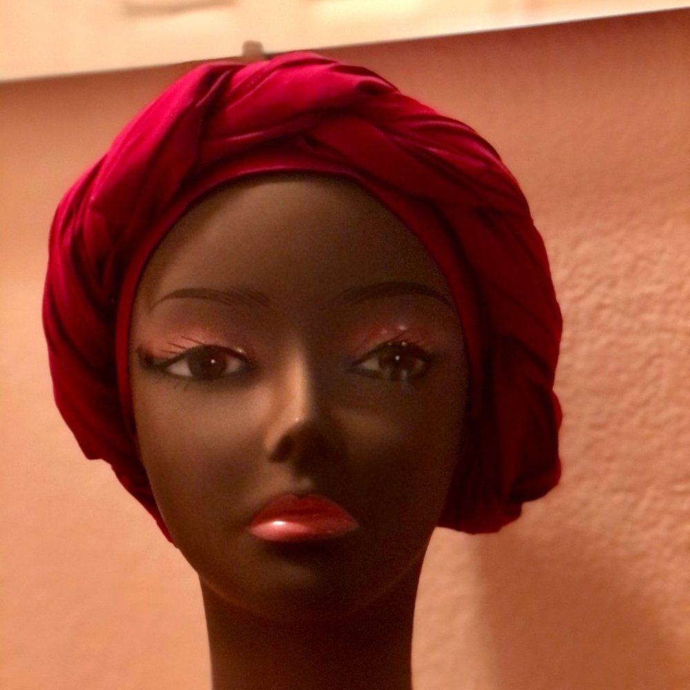 Fuchsia Ankara Head Wrap